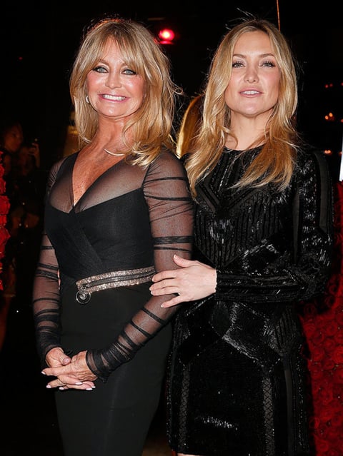 Goldie Hawn y su hija la también famosa Kate Hudson.