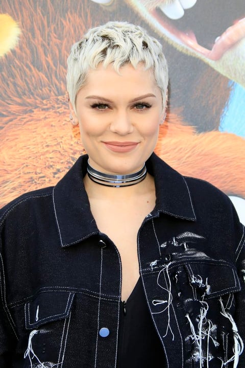 La cantante Jessie J también acudió a la presentación del filme.