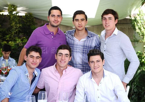 14072016 Fernando, Rodrigo, Jorge, Diego, Alejandro y Fernando.