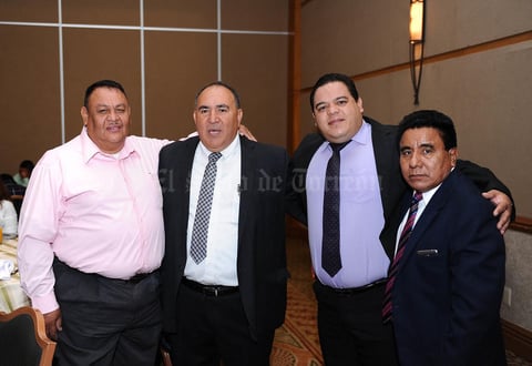 20072016 Carlos Martín, Manuel Landeros, Víctor Baca y Feliciano García.
