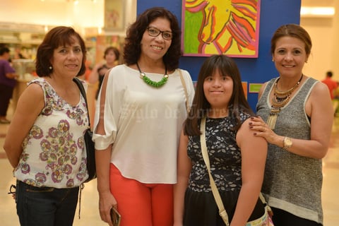 21072016 Beatriz, Mirna, Lupita y Claudia.