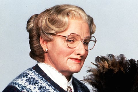 La Sra. Doubtfire es uno de los personajes más recordados a lo largo de su trayectoria.