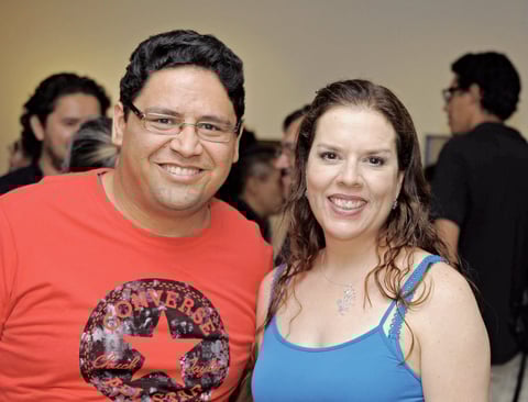 24072016 EN EXPO.  Socrates y María Estela.