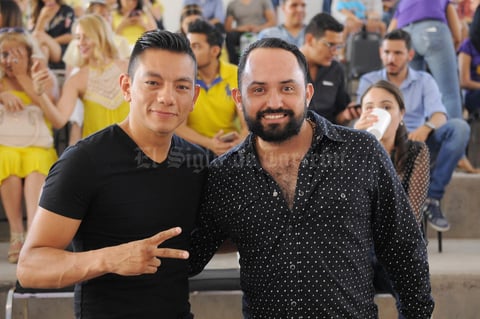 01082016 Christian Mijares y Beny Peralta.