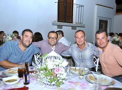 08082016 Agustín, Héctor, Pepe y Alex.