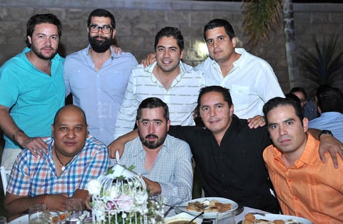 08082016 'Talo', Paco, Beto, Víctor, Sergio, Luis, Edgar y Jorge.