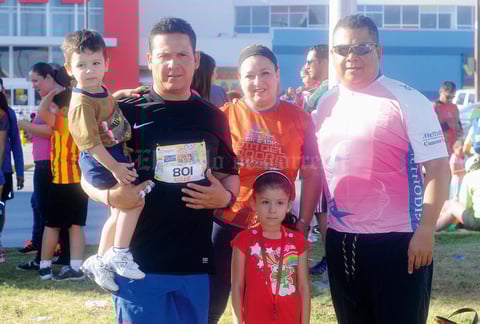 09082016 DEPORTISTAS.  Familia Muñoz Martínez.