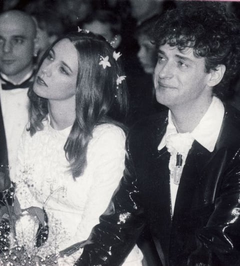 Estuvo casado con la modelo chilena Cecilia Amenábar, quien es la madre de sus dos hijos.