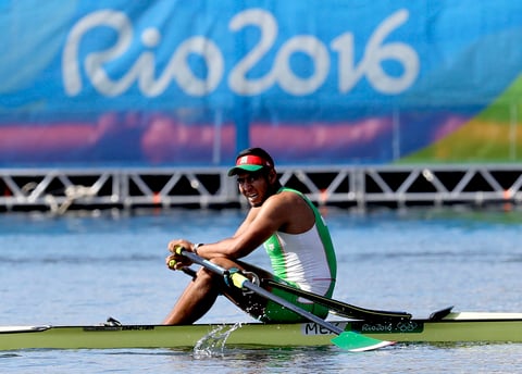 El remero Juan Carlos Carrera terminó en la segunda posición dentro de la final B de la modalidad un par de remos cortos masculinos.