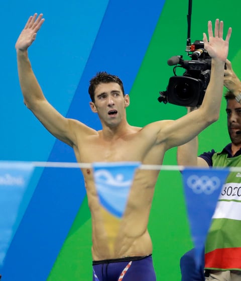 Phelps consiguió su quinta medalla de oro en Río 2016.