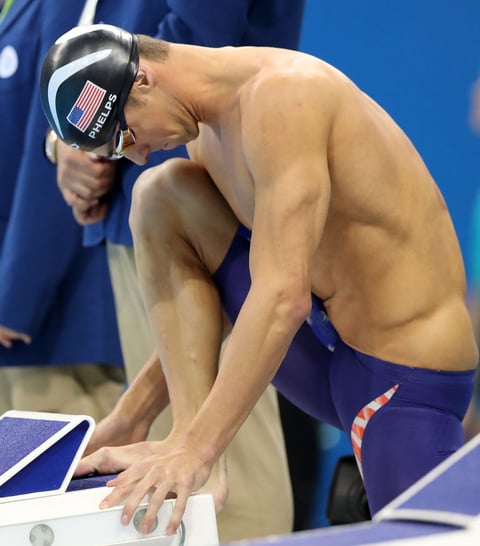 Phelps anunció previamente que estos serían los últimos Juegos Olímpicos que disputa.