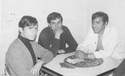 07082016 Pablo Coilazo, JesÃºs PÃ©rez y Pedro GarcÃ­a en 1968.