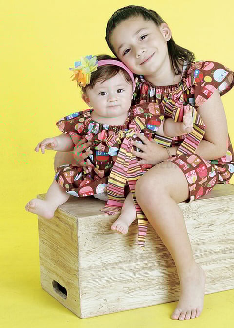 14082016 MUY LINDAS.  Sofía e Isabela López.