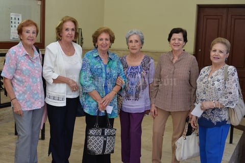 14082016 EN EL TIM.  Guillermina, Enriqueta, Pilar, Aurora, Maricruz y Tere.