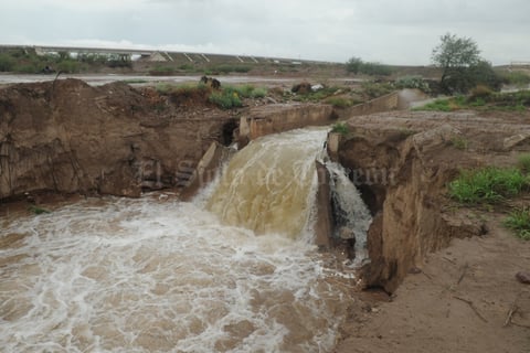 Por las constantes lluvias la Conagua decidió realizar el desfogue.