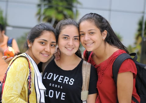 Brenda, Maryfer y Fernanda