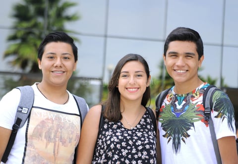 Diego, Sofía y Edmundo