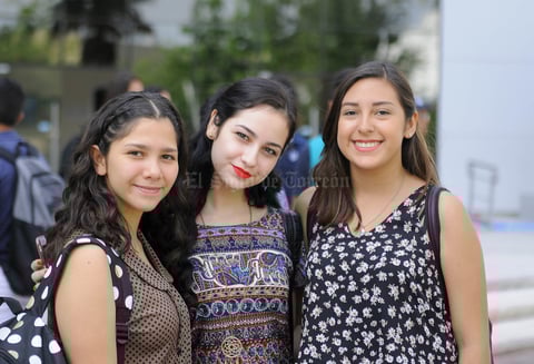 Luisa, Paty y Sofía