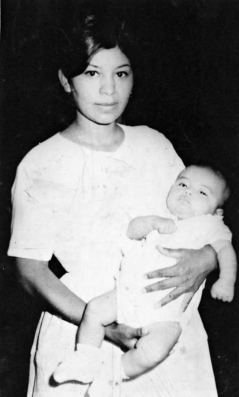21082016 Ernestina Muñiz y Carlos Ariel García Muñiz
en 1968.