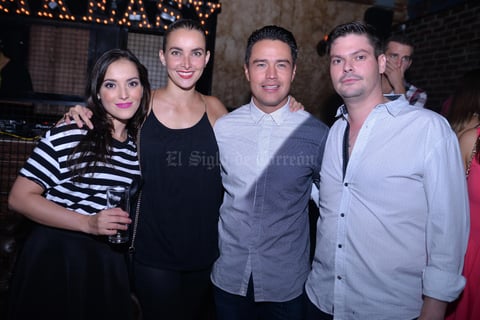 Marifer, Pilar, Alejandro y Hernán