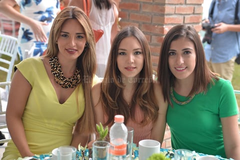 Marcela, Paulina e Ilse