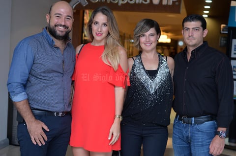 Neto, Lula, Laura y Yussef