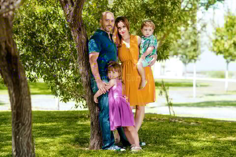 David, Hiyam, Ivanna y Camilo