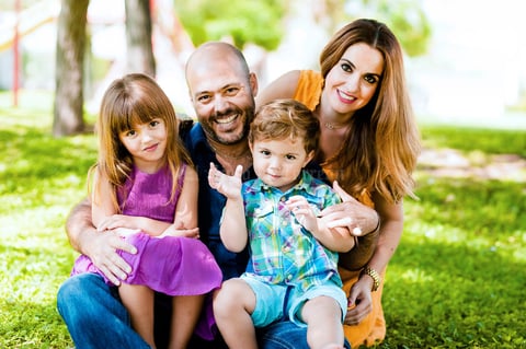 David, Hiyam, Ivanna y Camilo