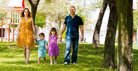 David, Hiyam, Ivanna y Camilo