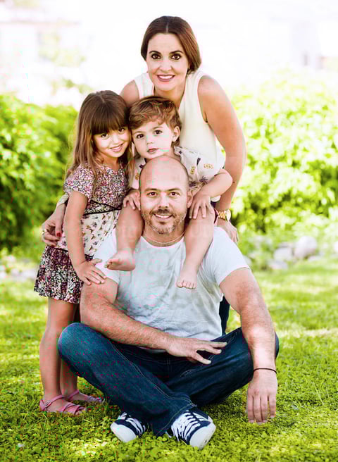 David, Hiyam, Ivanna y Camilo