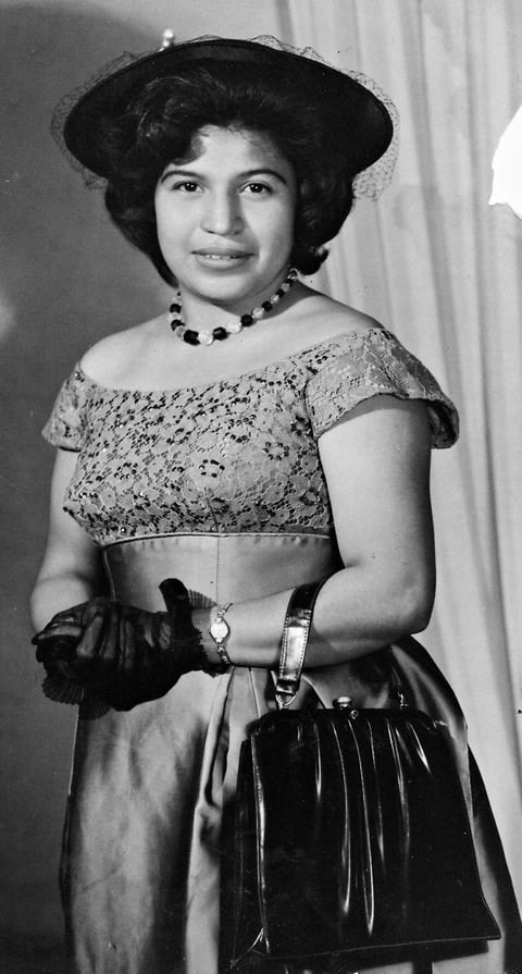 04092016 Julia Rodríguez en 1962.