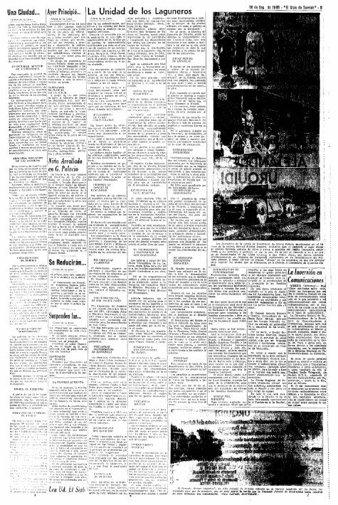 El Siglo de Torreón difundió la unidad de los laguneros en la segunda avenida del río Nazas en 1968.