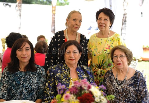 06092016 Elba, Bertita, Beatriz, Irene y Beatriz.