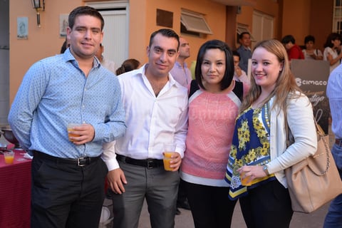 08092016 Andrés, Óscar, Rosy y Liz.