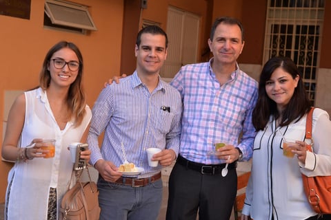 08092016 Valeria, Óscar, Carlos y Diana.