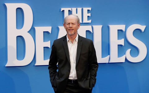 El director del documental, Ron Howard, durante el estreno.