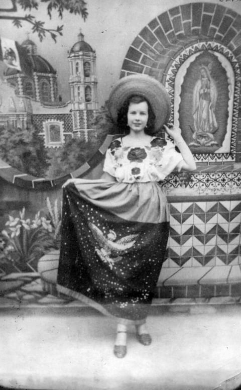 18092016 Rosario Zúñiga, en 1940.