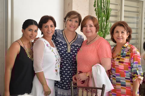 Paty, Nancy, Juanita, Ángeles y Lety