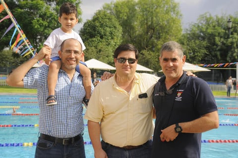 Miguel, Fernando, Ricardo e Iker