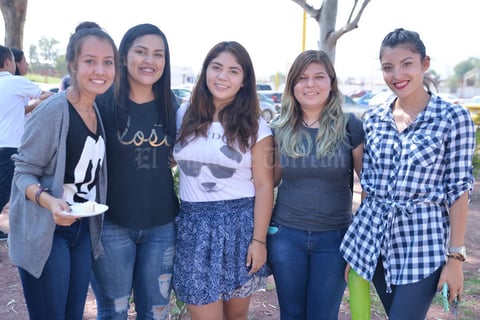 21092016 Denisse, Liz, Fernanda, Esmeralda y Sofía.