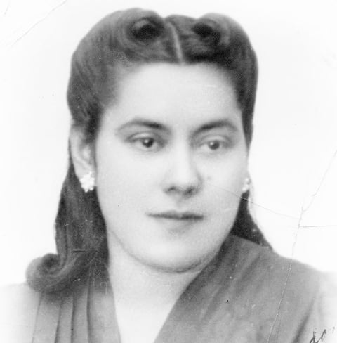 25092016 Rosa Villa en la década de los 40.