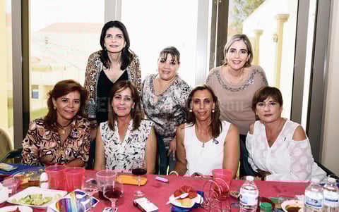 25092016 AMIGAS.  Cecilia, Lulú, Charito, Estela, Gina, Marisa y Lorena.