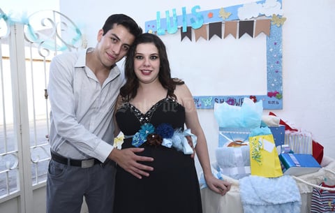 28092016 SERáN PAPáS.  Luisa Fernanda Márquez Moreno con Eduardo Ibarra Nájera.