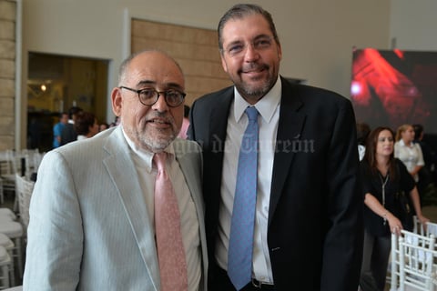 29092016 EN RECIENTE EVENTO.  Francisco y Fernando.