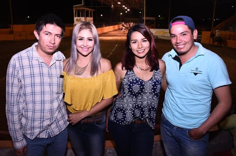 30092016 Óscar Esparza, Janeth Cortés, Zayra Mendoza y Javier Medina.