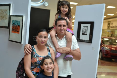 30092016 Rubén, Lynda, Hernán y Rubén.