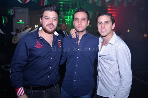 Luis, Julio y Gerardo