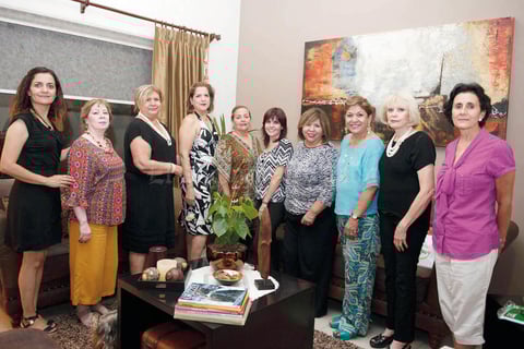 02102016 REUNIóN MENSUAL.  Damas del Club de Jardinería Lirios.