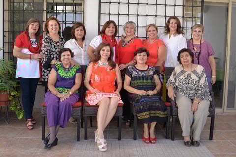 04102016 REUNIóN MENSUAL.  Damas del Club de Jardinería Jardín.