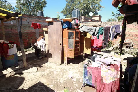 Se abrieron varios centros de acopio para las víctimas de la lluvia.